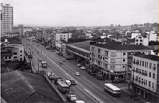 Avenida Farrapos, Porto Alegre, nos anos 60