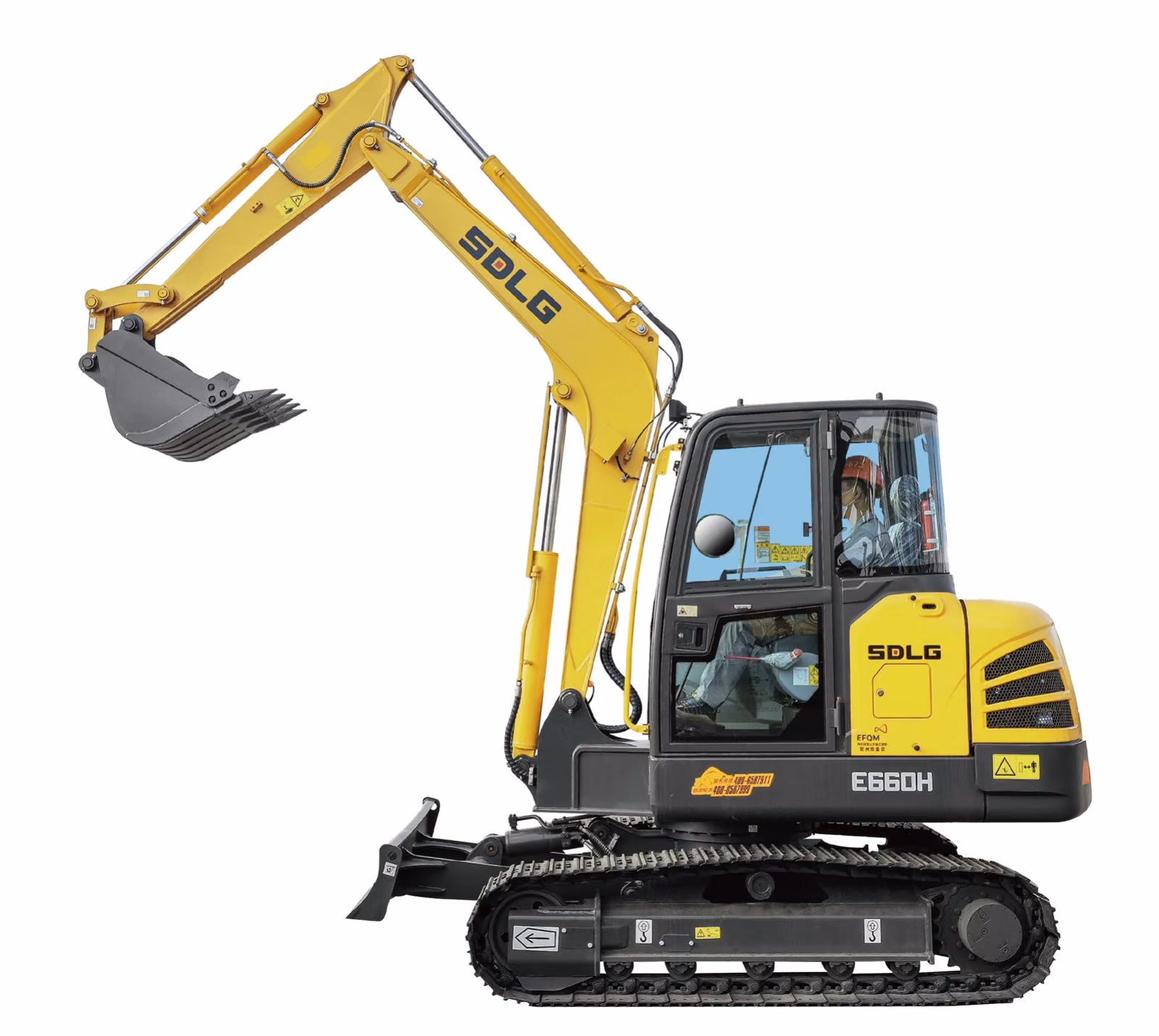 Escavadeira Compacta SDLG E660H