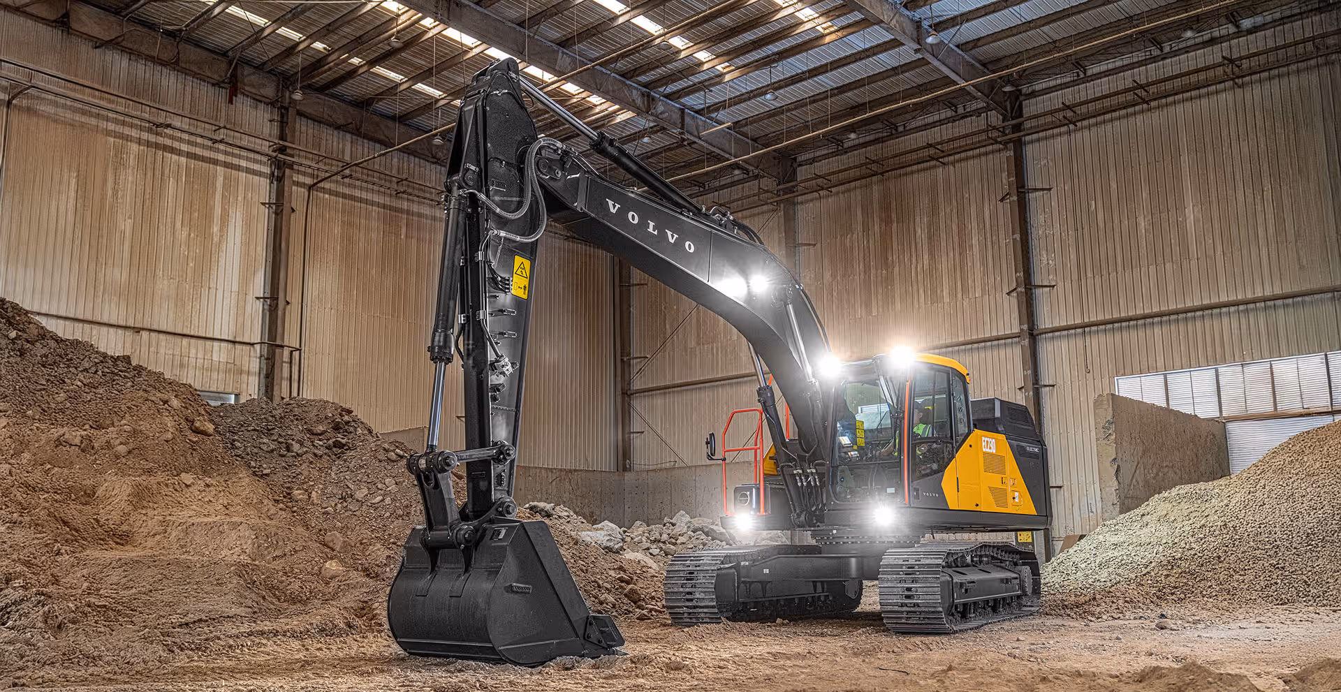 Escavadeira Elétrica Volvo EC230 Electric