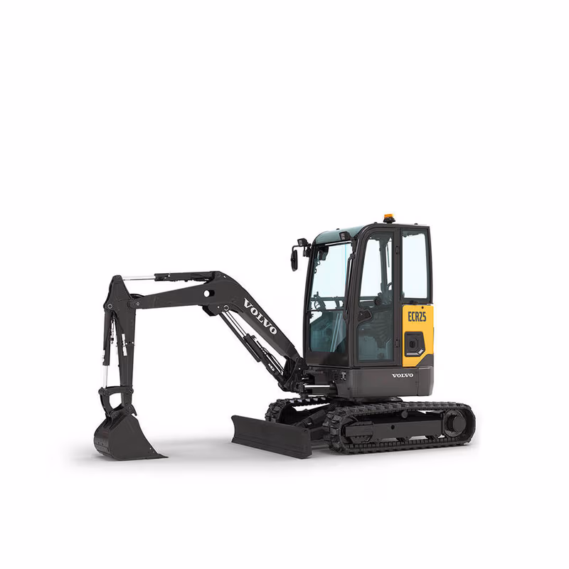 Escavadeira Compacta Elétrica Volvo ECR25 Electric