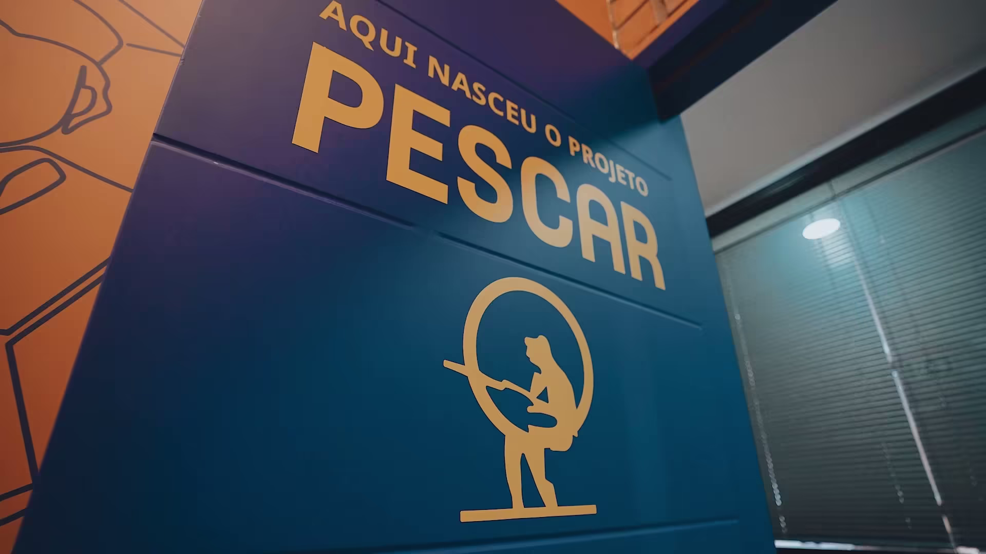 Ambiente de formação do Projeto Pescar